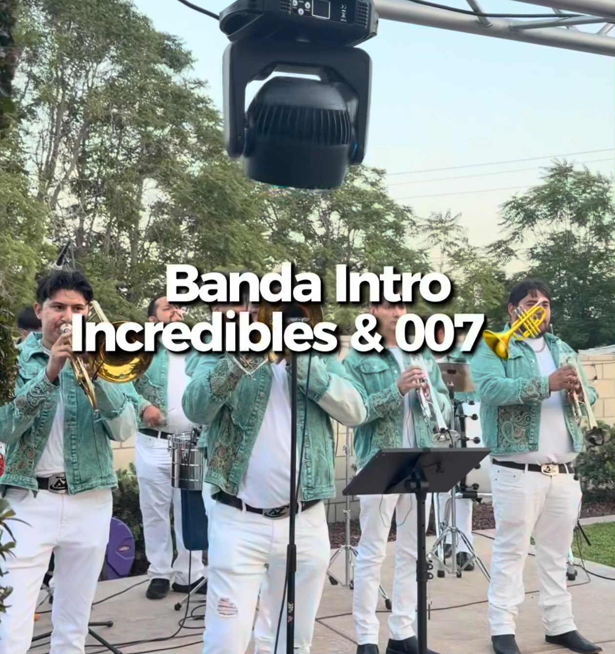 Publicación de Banda AZ en Instagram
